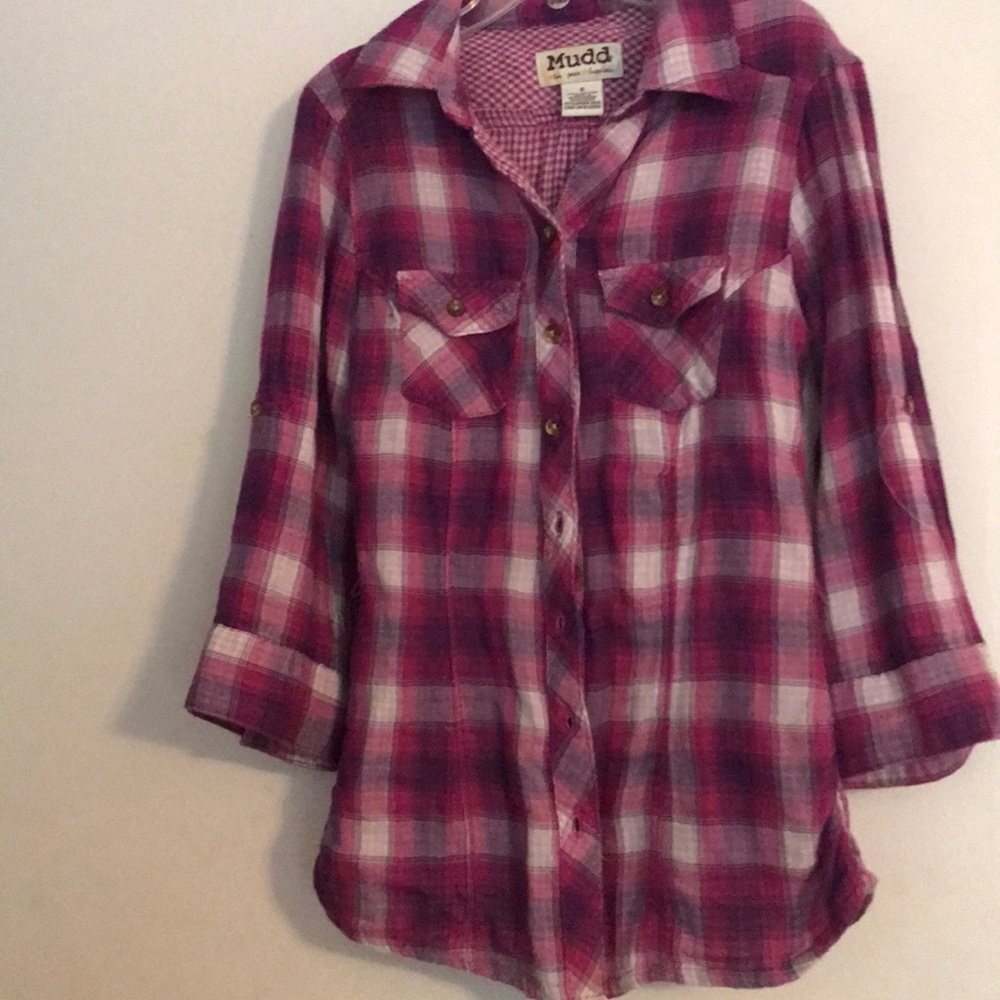 Mudd Girls Button down shirt